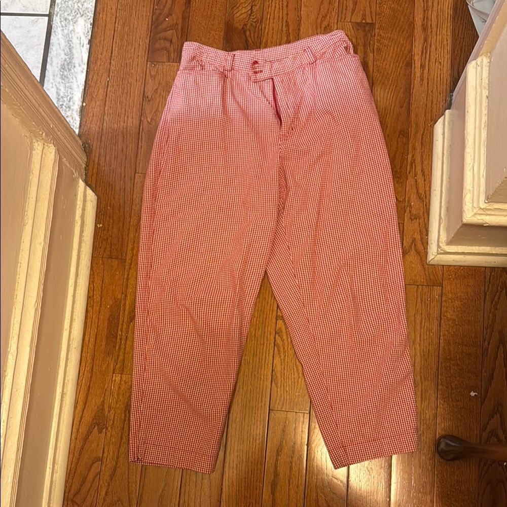 Coquette Americana Red Gingham Picnic Pants